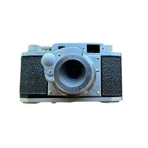RARE 1955 Ricoh Ricolet II Rangefinder w/45mm Anstigmat 3.5 Lens Riken Shutter